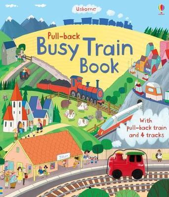 PULLBACK BUSY TRAIN BOOK