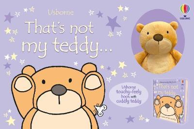 THATS NOT MY TEDDY BOOK & TOY